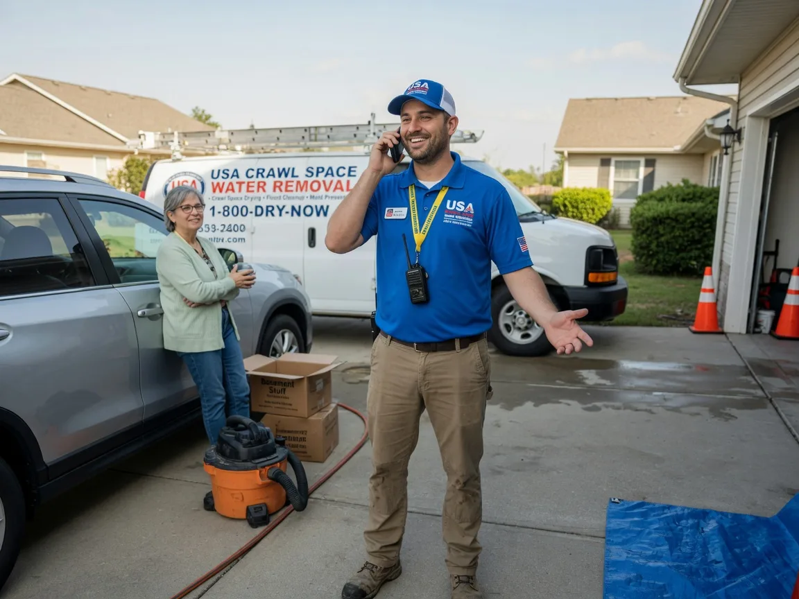 Crawl Space Water Removal Deanville, TX FAQs